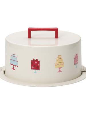 Cake Boss Serverware Metal Cake Carrier